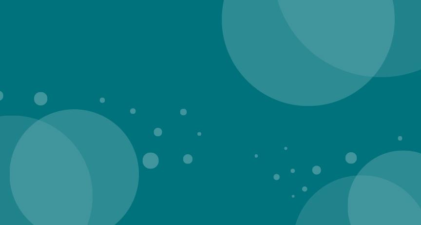 Teal Background with Circles